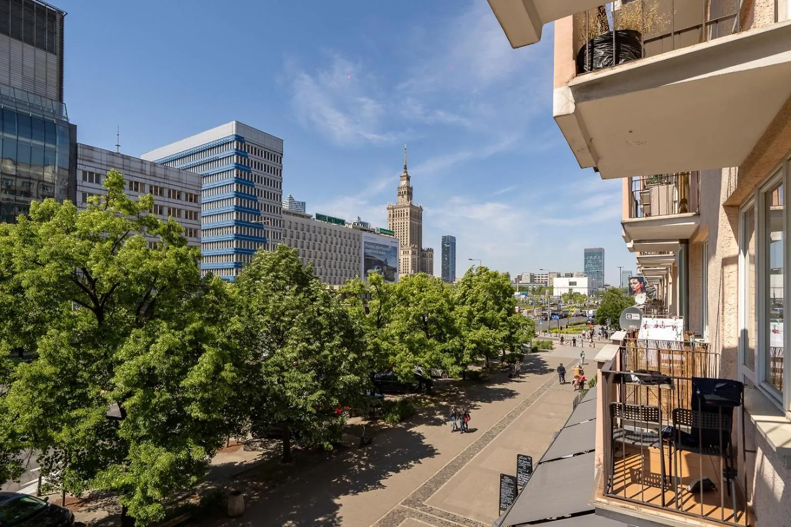 Warsaw Centrum Apartment - Workspace, Balcony - By Rentujemy